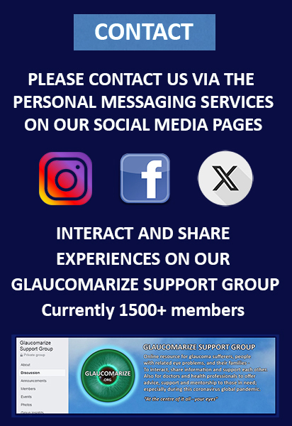 Contact us via Social Media